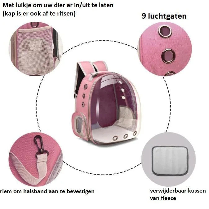 KittyBag™ Geen stress meer met kattenreizen!