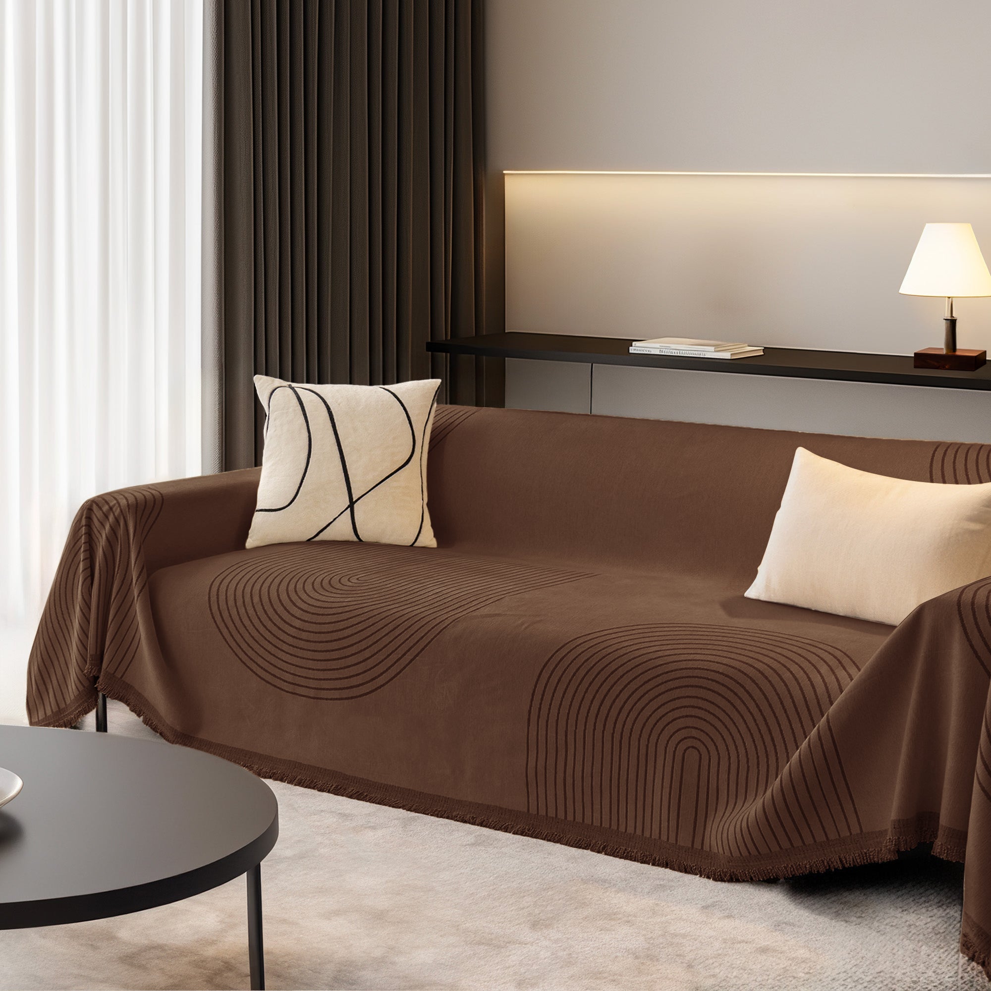 PlushGuard™ | Omkeerbare Bankhoes met Huisdiervriendelijke Duurzaamheid