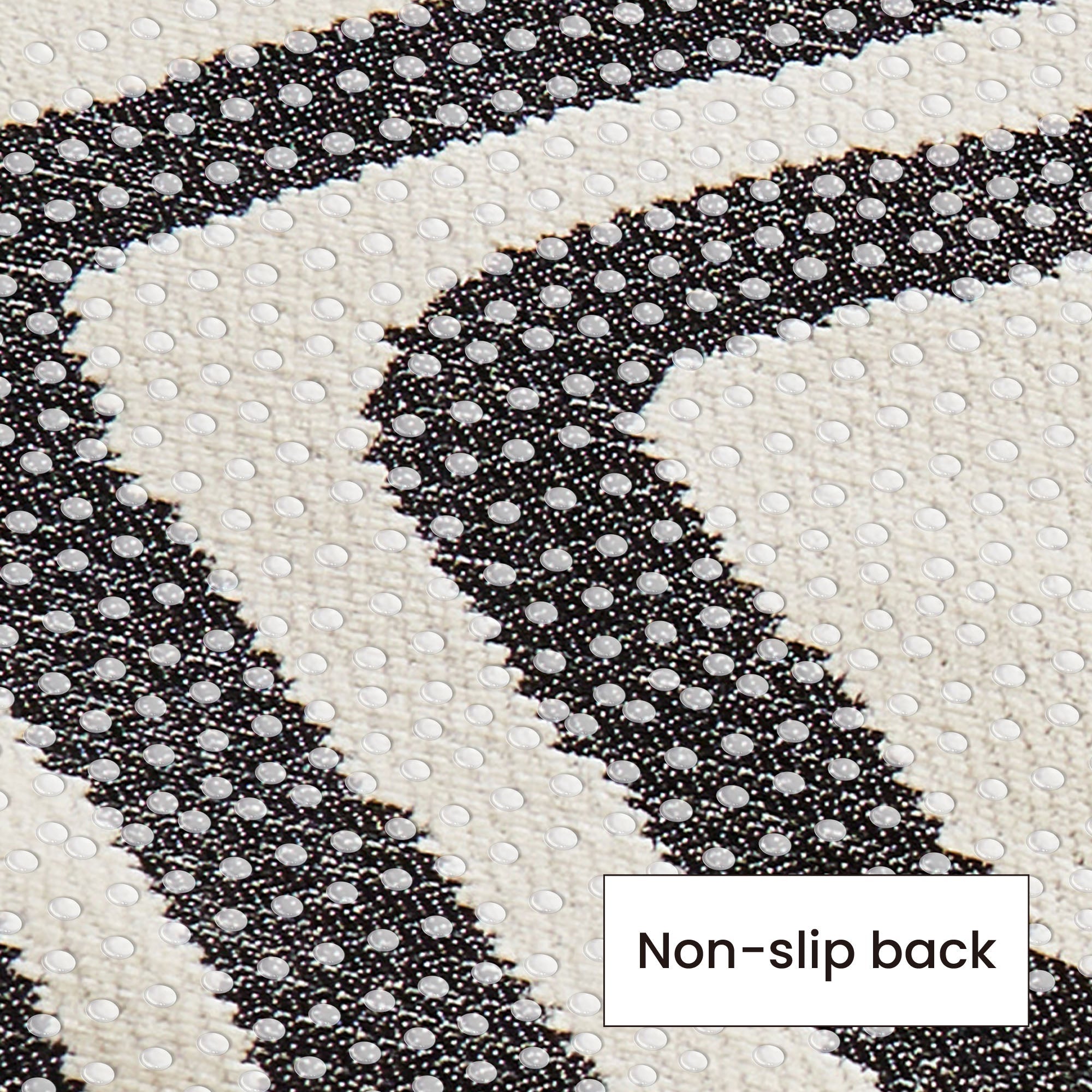 Antislip Geometrisch Patroon Pluche Sofa Hoes