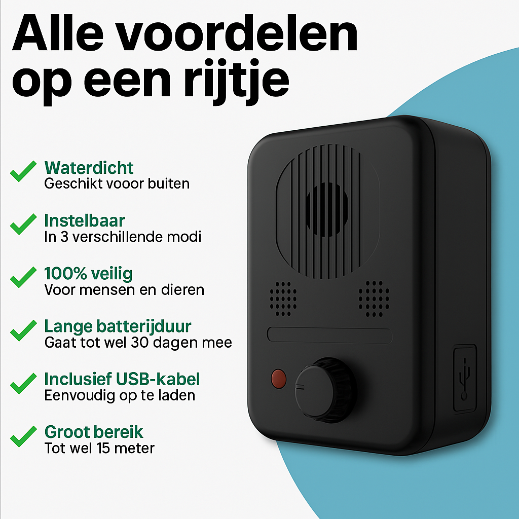 Blafstopper™ Nooit meer last van geblaf in huis!