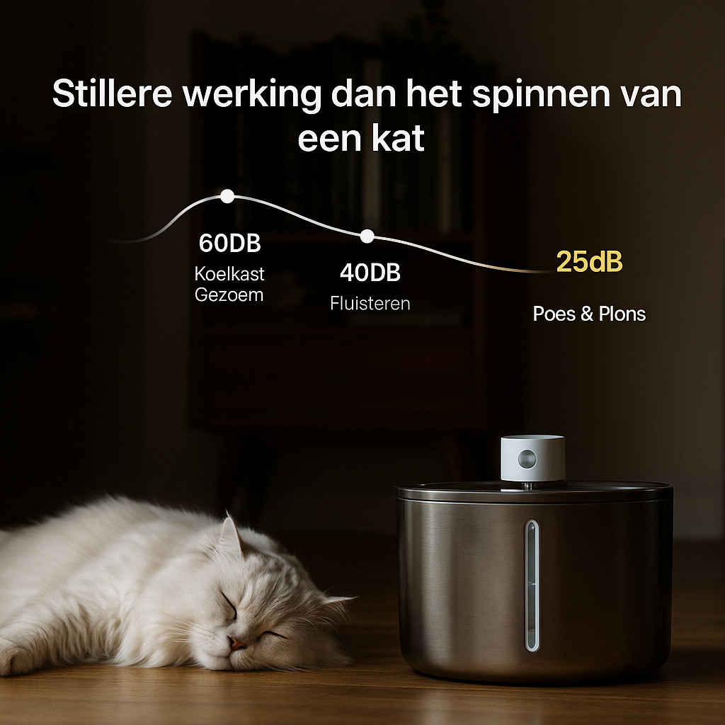 Poes & Plons™ | Drinkgemak, draadloos én fris!