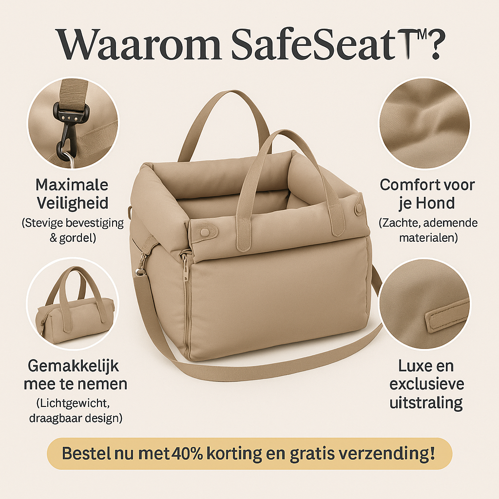 SafeSeat™ | Zeg vaarwel tegen onveilige ritten!