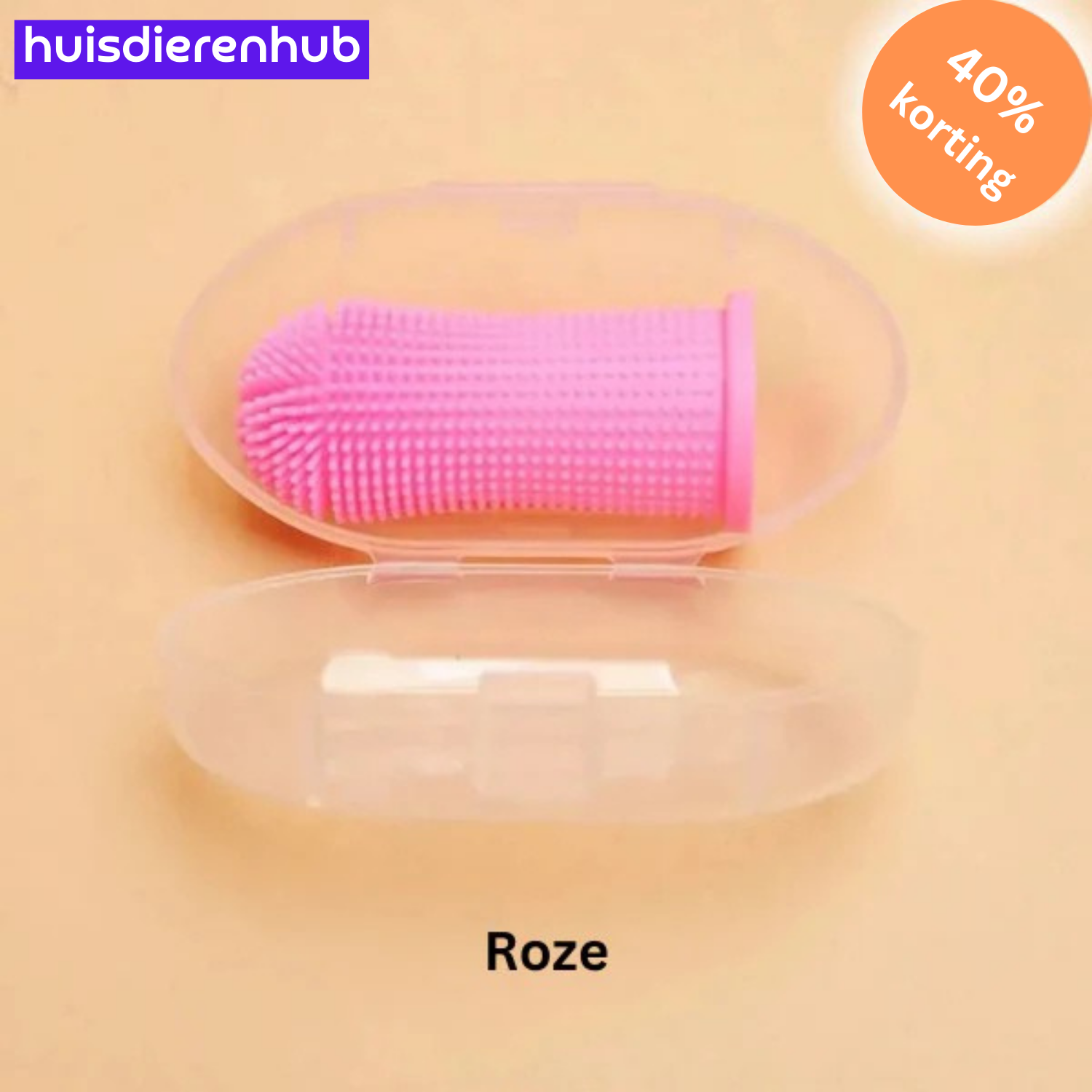 PurrfectSmile™ | Siliconen Vingertandenborstel voor Schonere Tanden en Frisse Adem