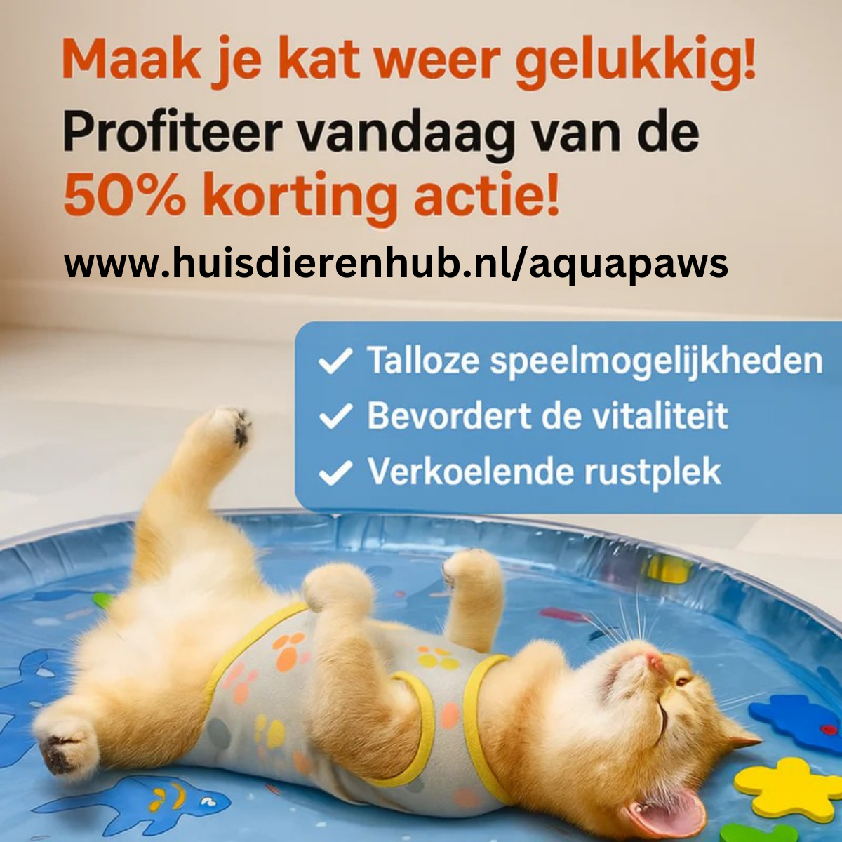 AquaPaws™ | Speelmat - Verkoelend Vermaak
