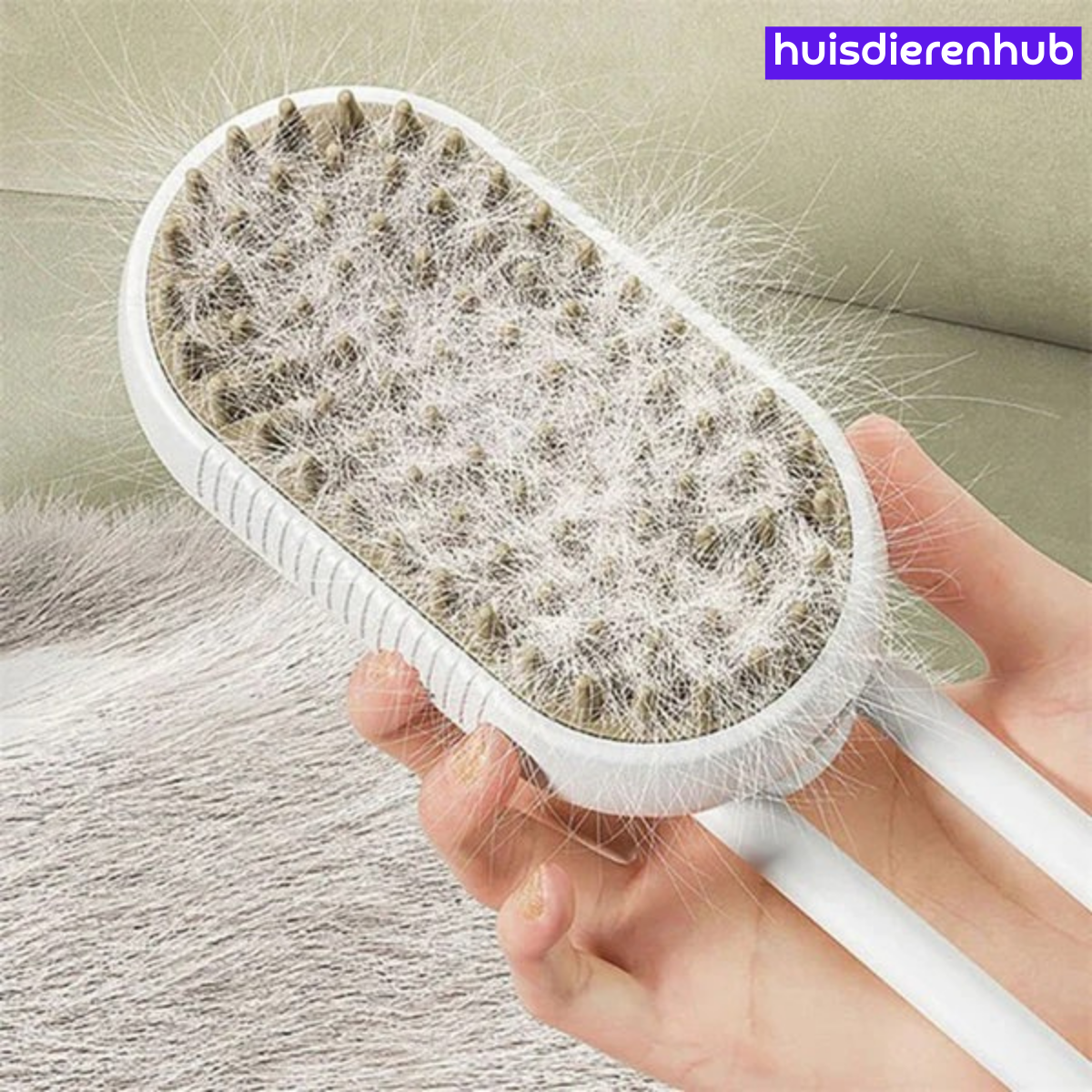 Stoomborstel™ | Zeg vaarwel tegen losse haren in huis!