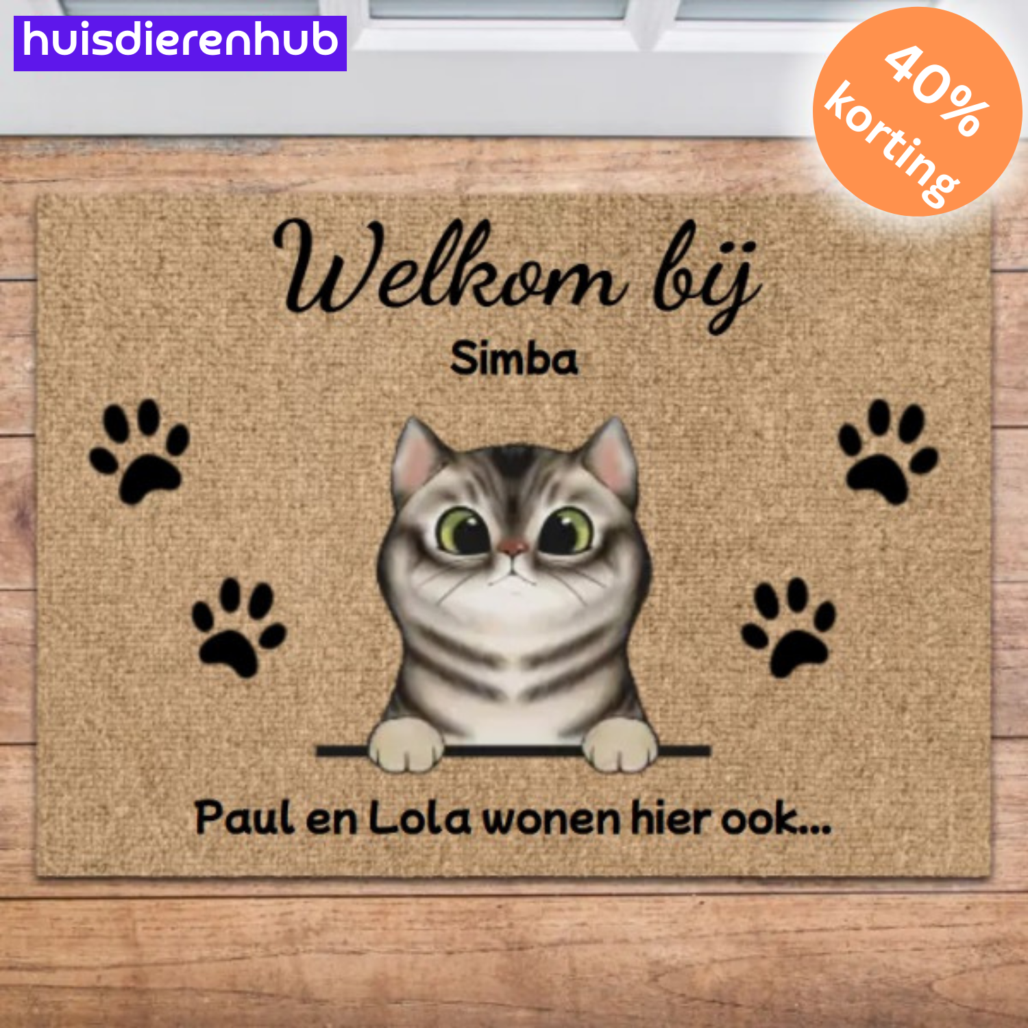 FurMat™ | De Perfecte Mat voor Onvoorwaardelijke Liefde en Comfort!