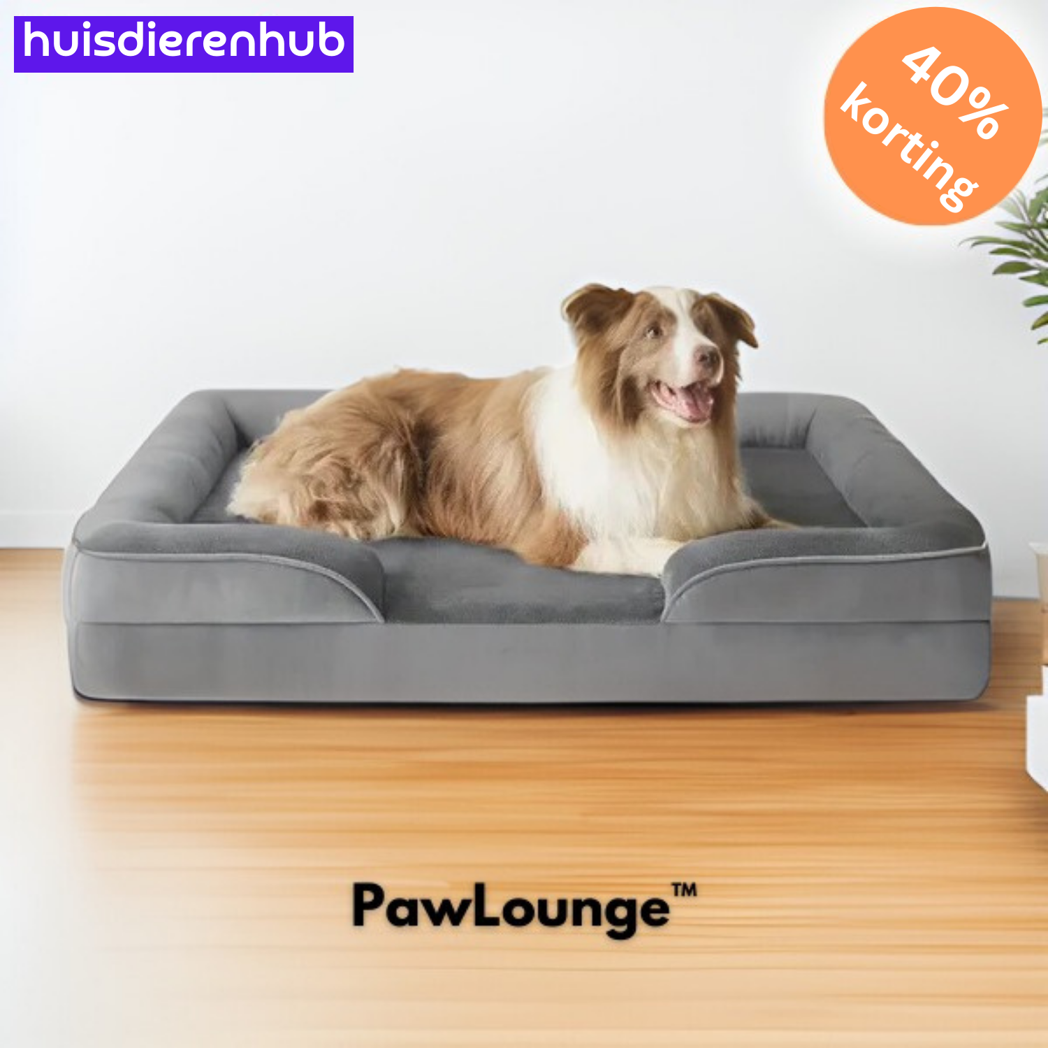 PawLounge™ | Luxe Orthopedisch Hondenbed voor maximale ontspanning