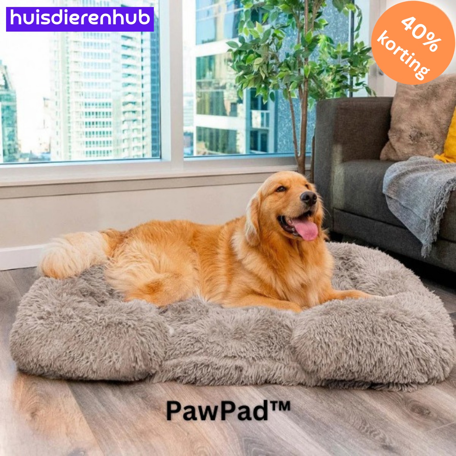 PawPad™ | Orthopedisch Kussen Hondenbed voor Pijnvrije Ontspanning