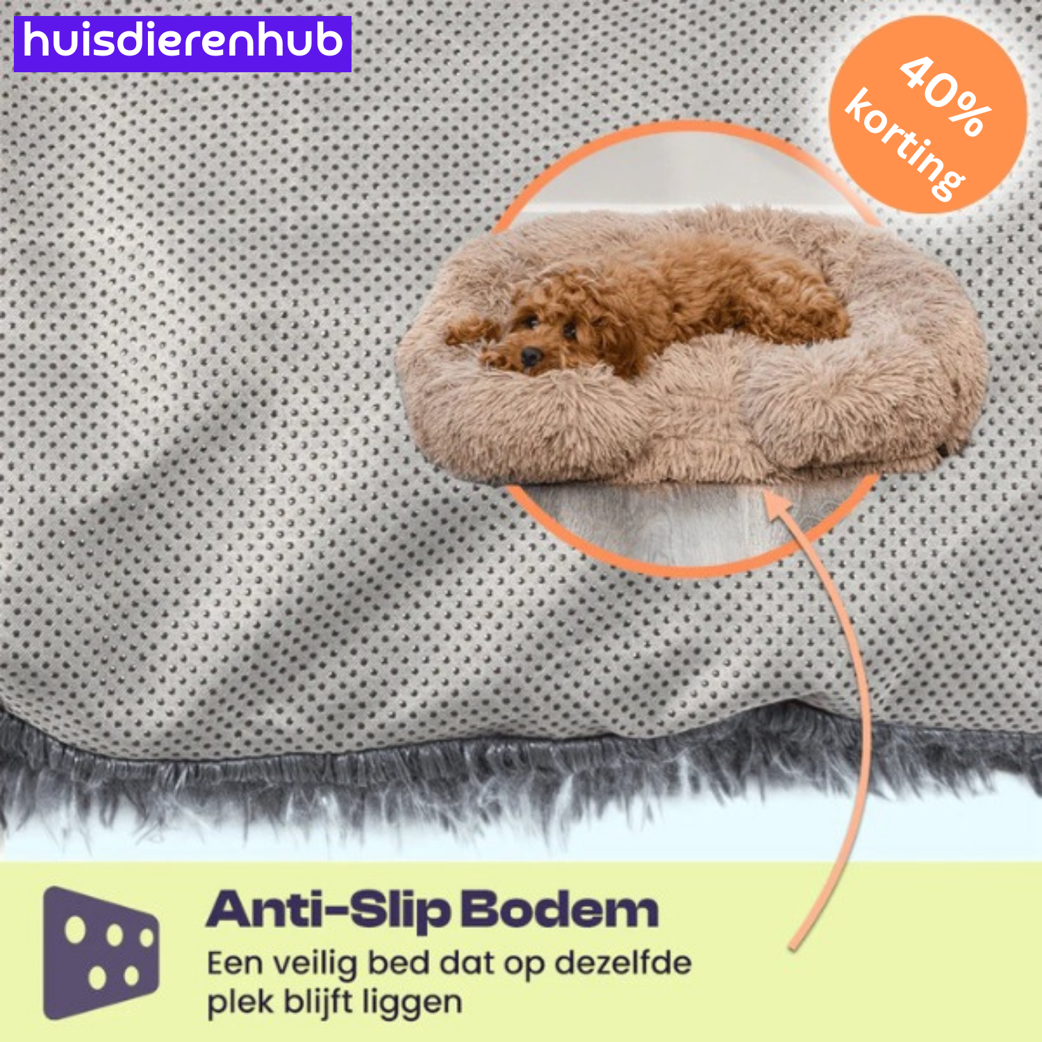 PawPad™ | Orthopedisch Kussen Hondenbed voor Pijnvrije Ontspanning