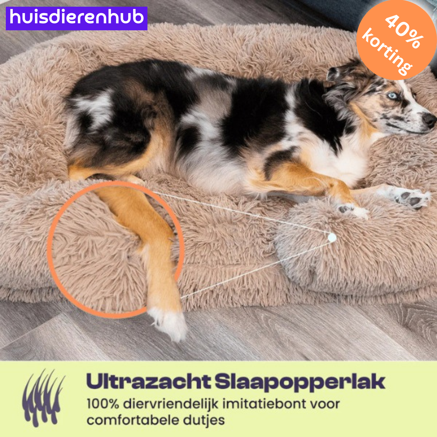 PawPad™ | Orthopedisch Kussen Hondenbed voor Pijnvrije Ontspanning