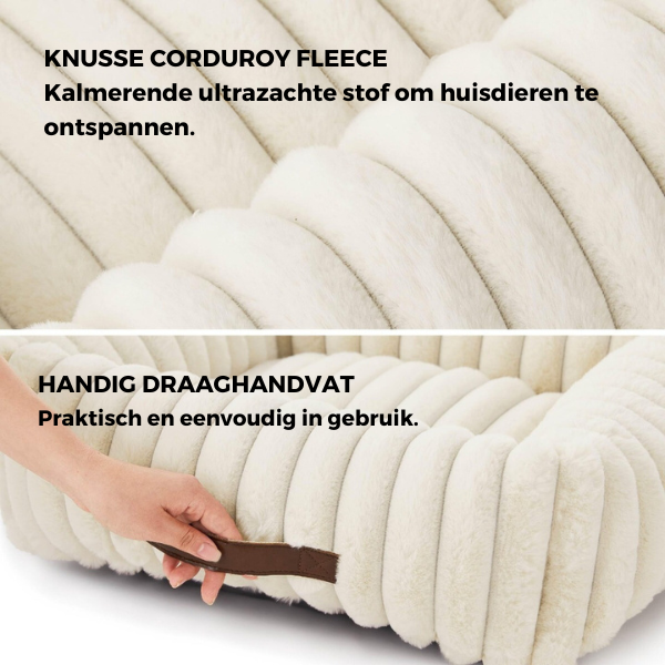 PawRest™ Orthopedisch Bolsterbed – Perfect voor ondersteunende Slaap