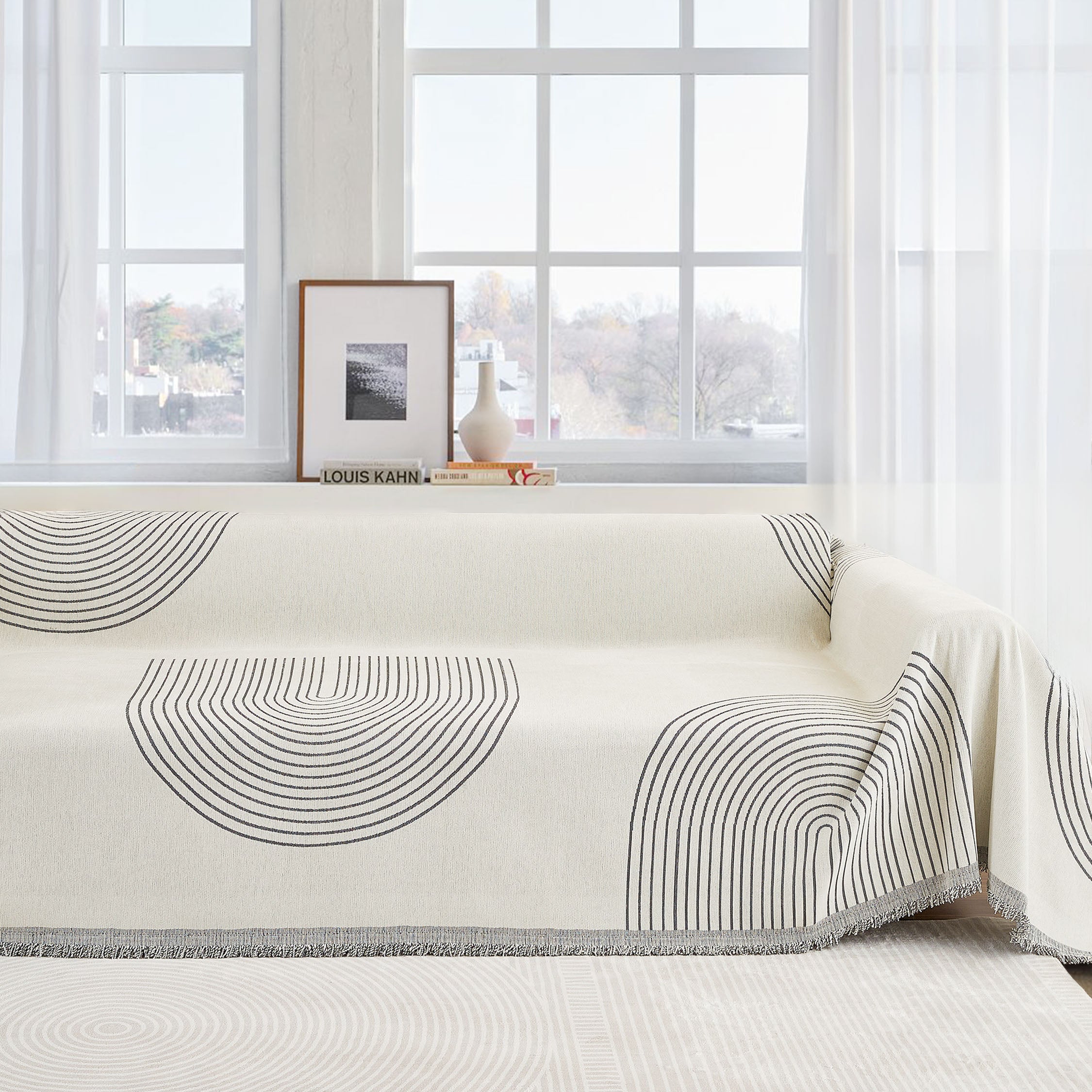 PlushGuard™ | Omkeerbare Bankhoes met Huisdiervriendelijke Duurzaamheid