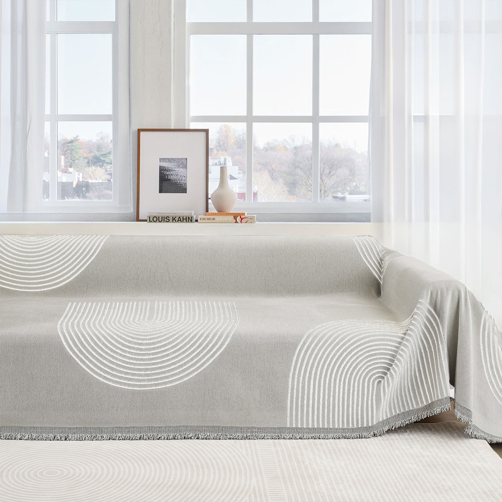 PlushGuard™ | Omkeerbare Bankhoes met Huisdiervriendelijke Duurzaamheid