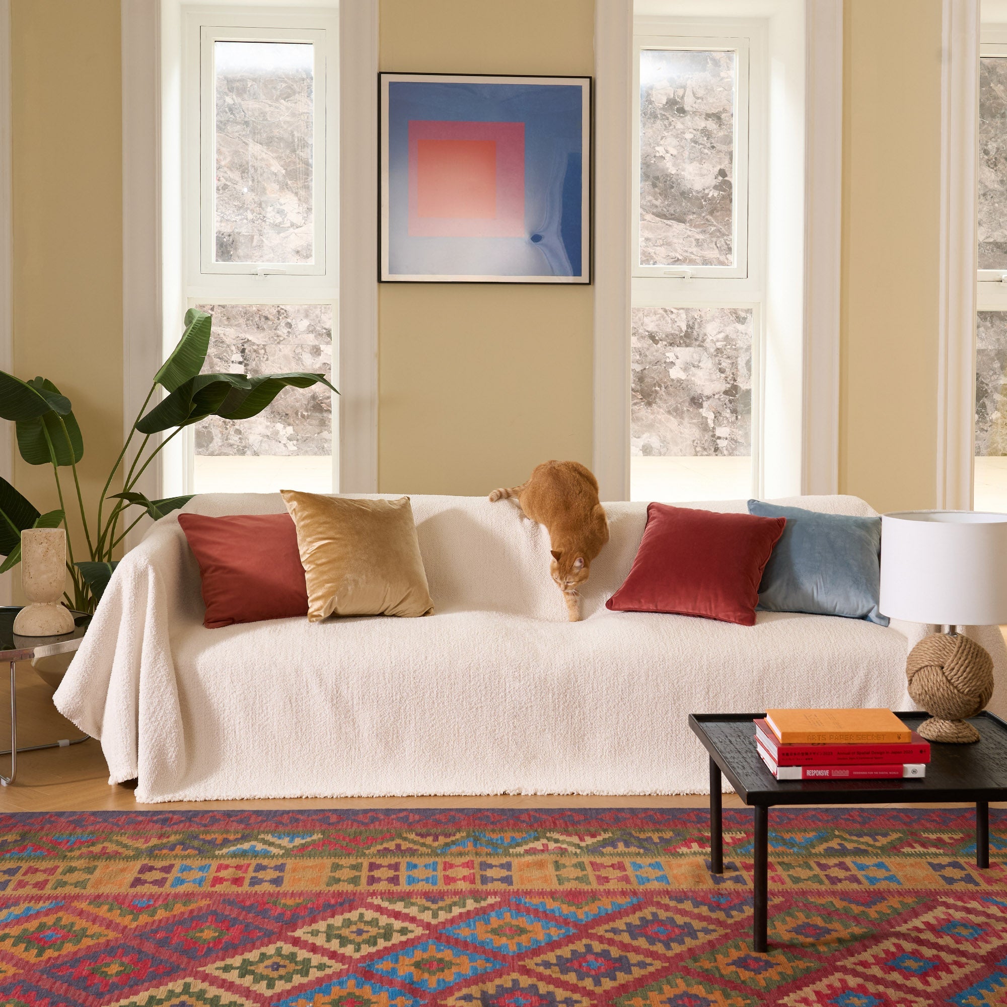 ComfyCouch™ | Omkeerbare Winter Bankhoes voor Ultiem Comfort