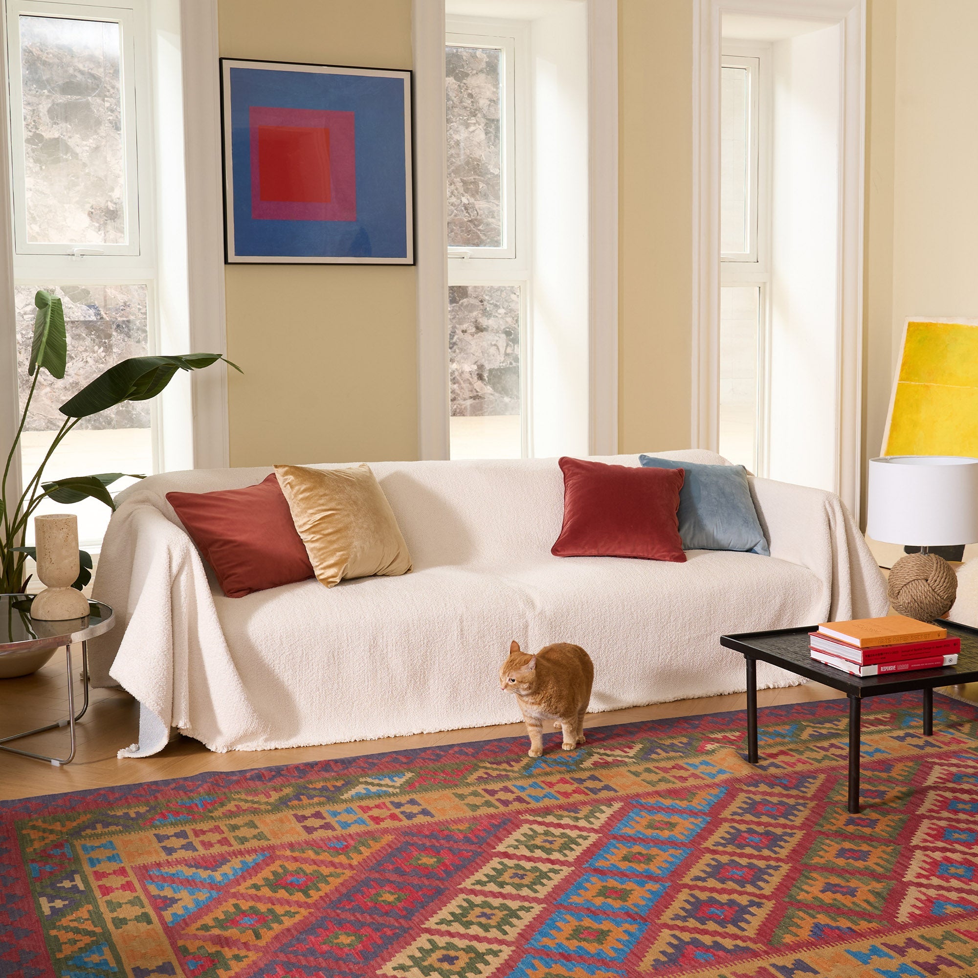 ComfyCouch™ | Omkeerbare Winter Bankhoes voor Ultiem Comfort