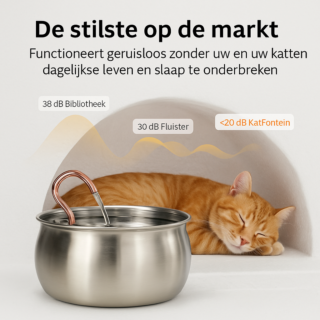 KatFontein™ | Altijd vers water, elke slok een verfrissing!
