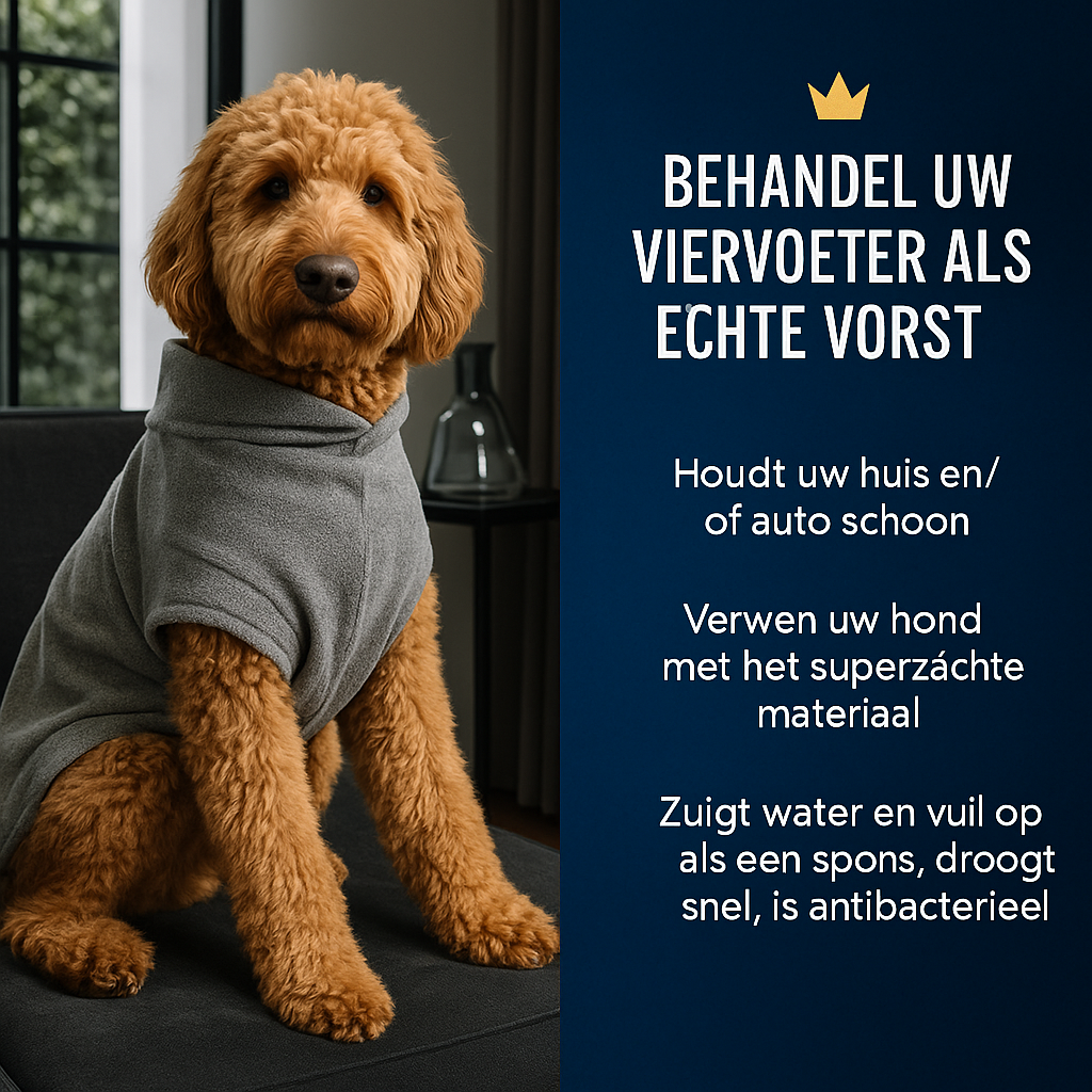 PawDry™ Houd je hond droog en je huis schoon!