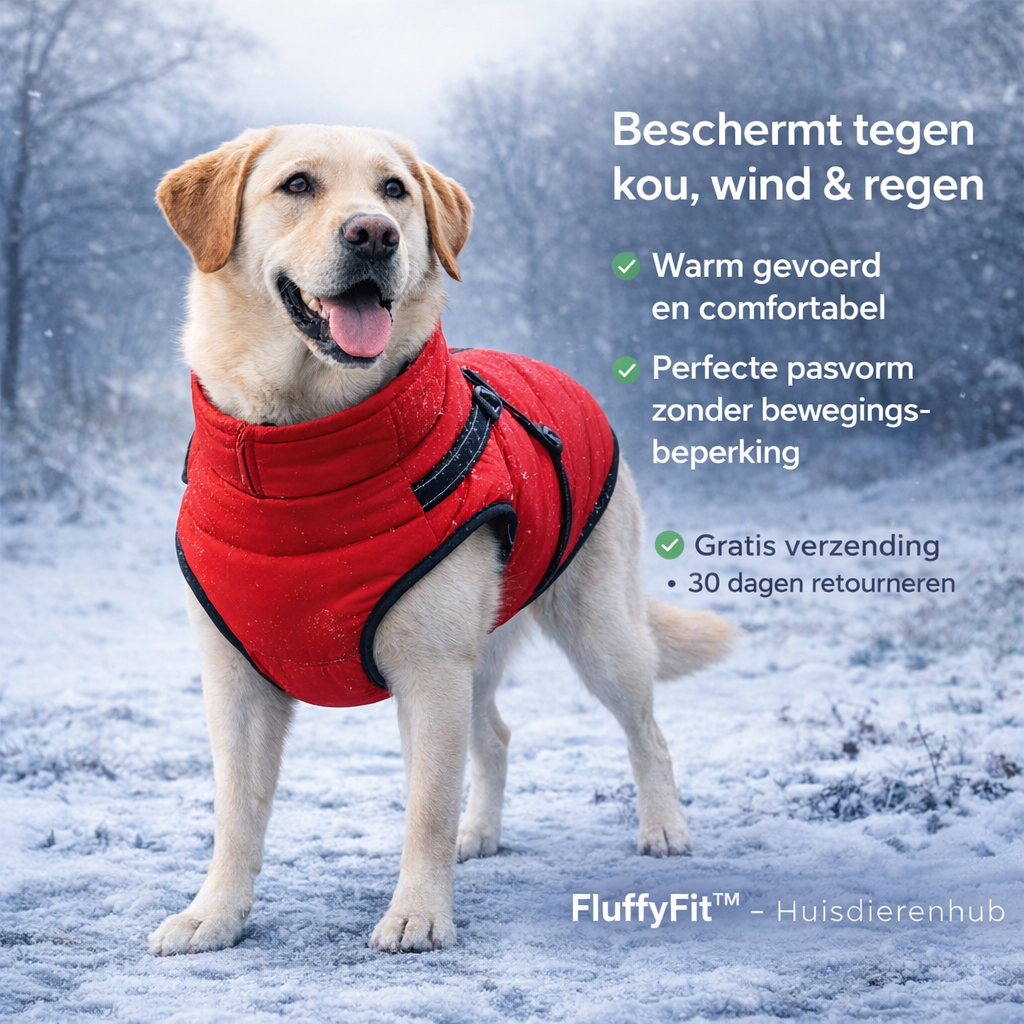 FluffyFit™ | Bescherm je hond tegen de koude herfst & winterdagen!