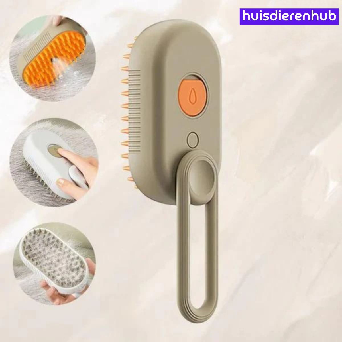 Stoomborstel™ | Zeg vaarwel tegen losse haren in huis!