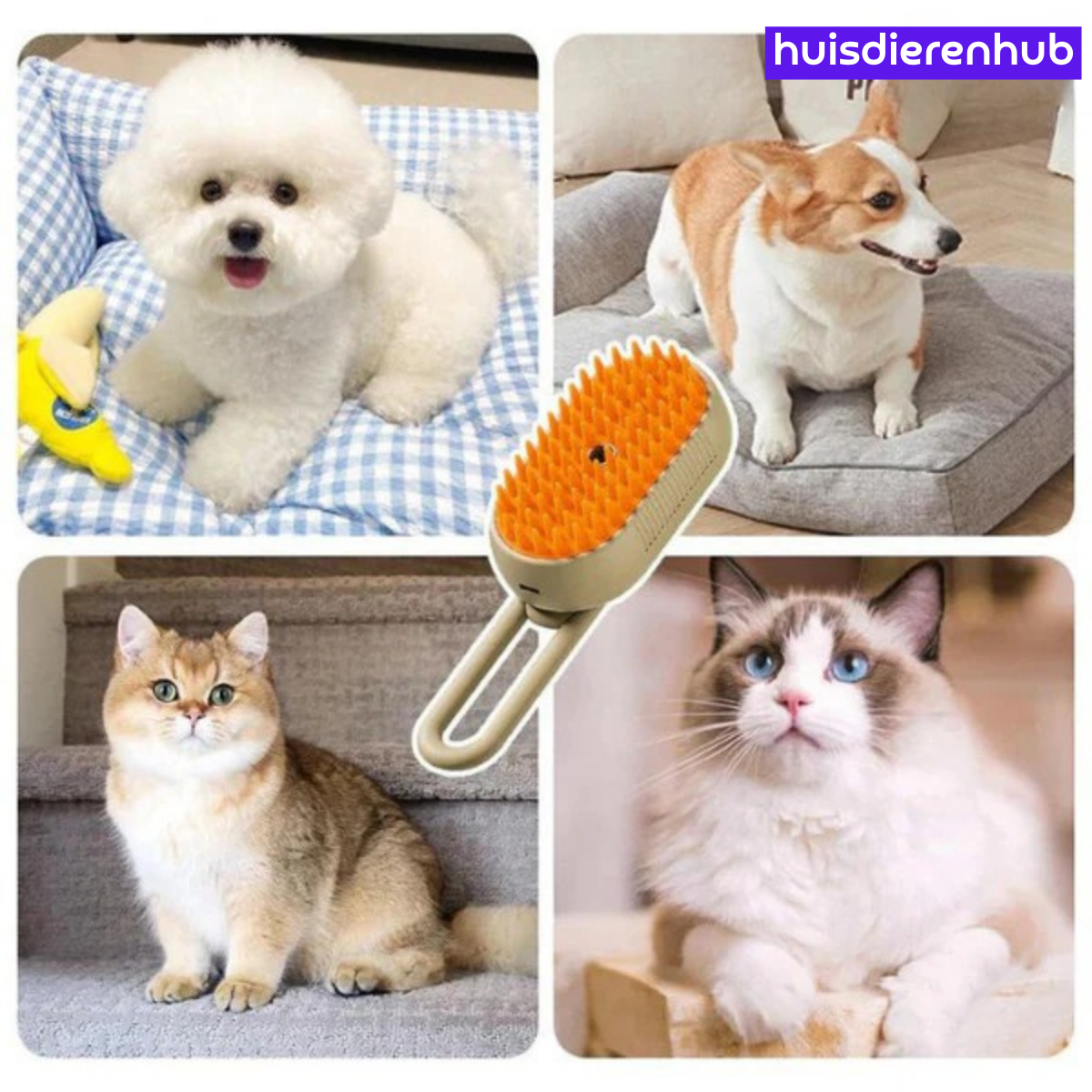 Stoomborstel™ | Zeg vaarwel tegen losse haren in huis!