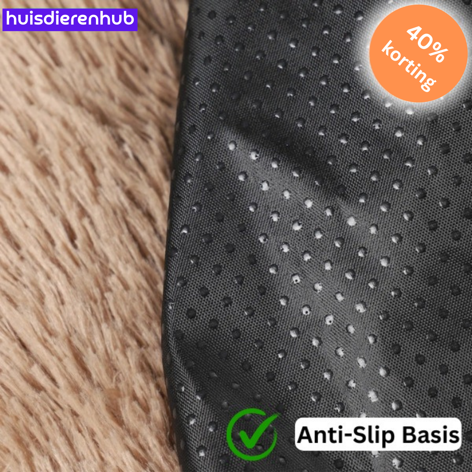 PawLuxe™ | Ultiem Pluche Sofa Bed voor Verwende Huisdieren