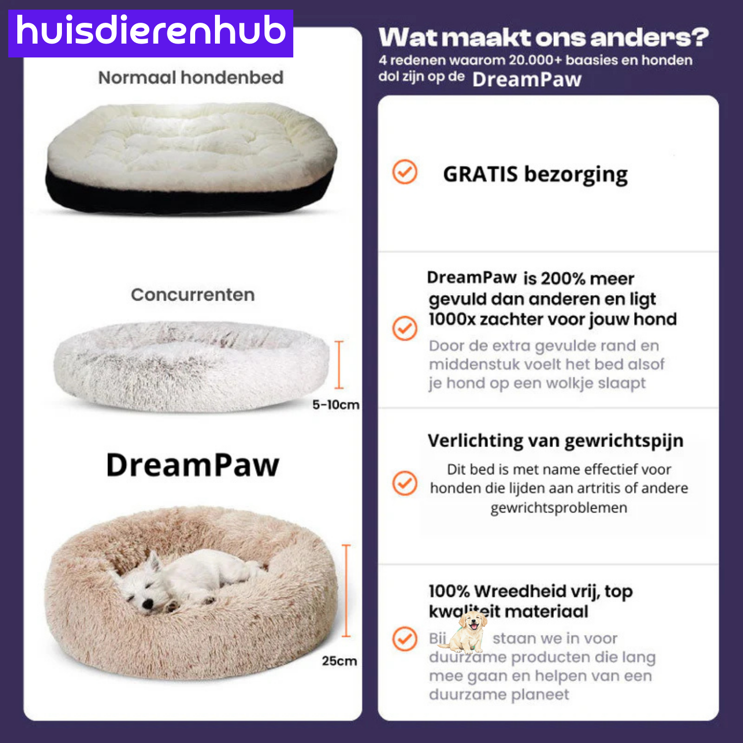 DreamPaw™ | Waar pootjes rust vinden en dromen beginnen!