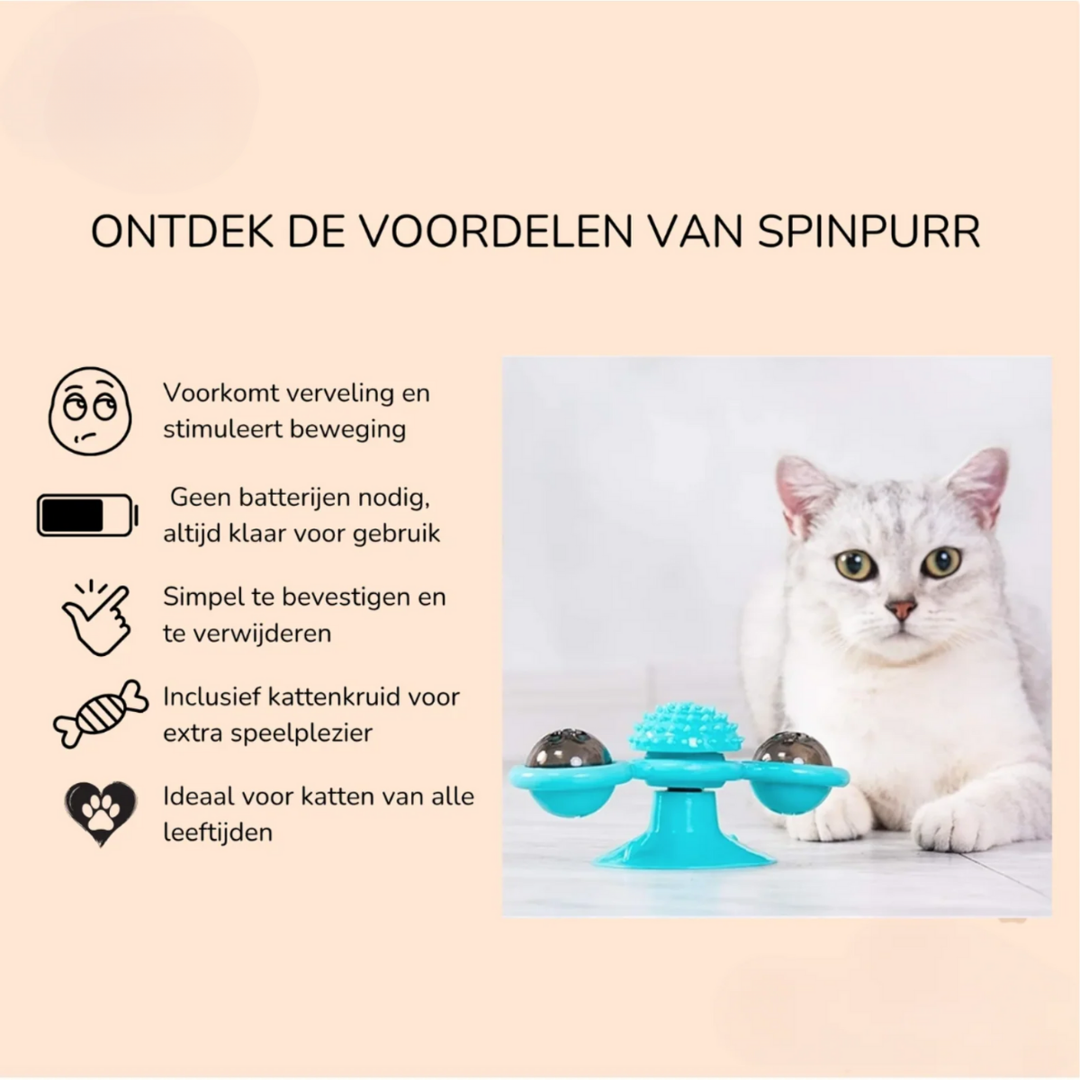 PawSpin | Katten Spinner Speelgoed