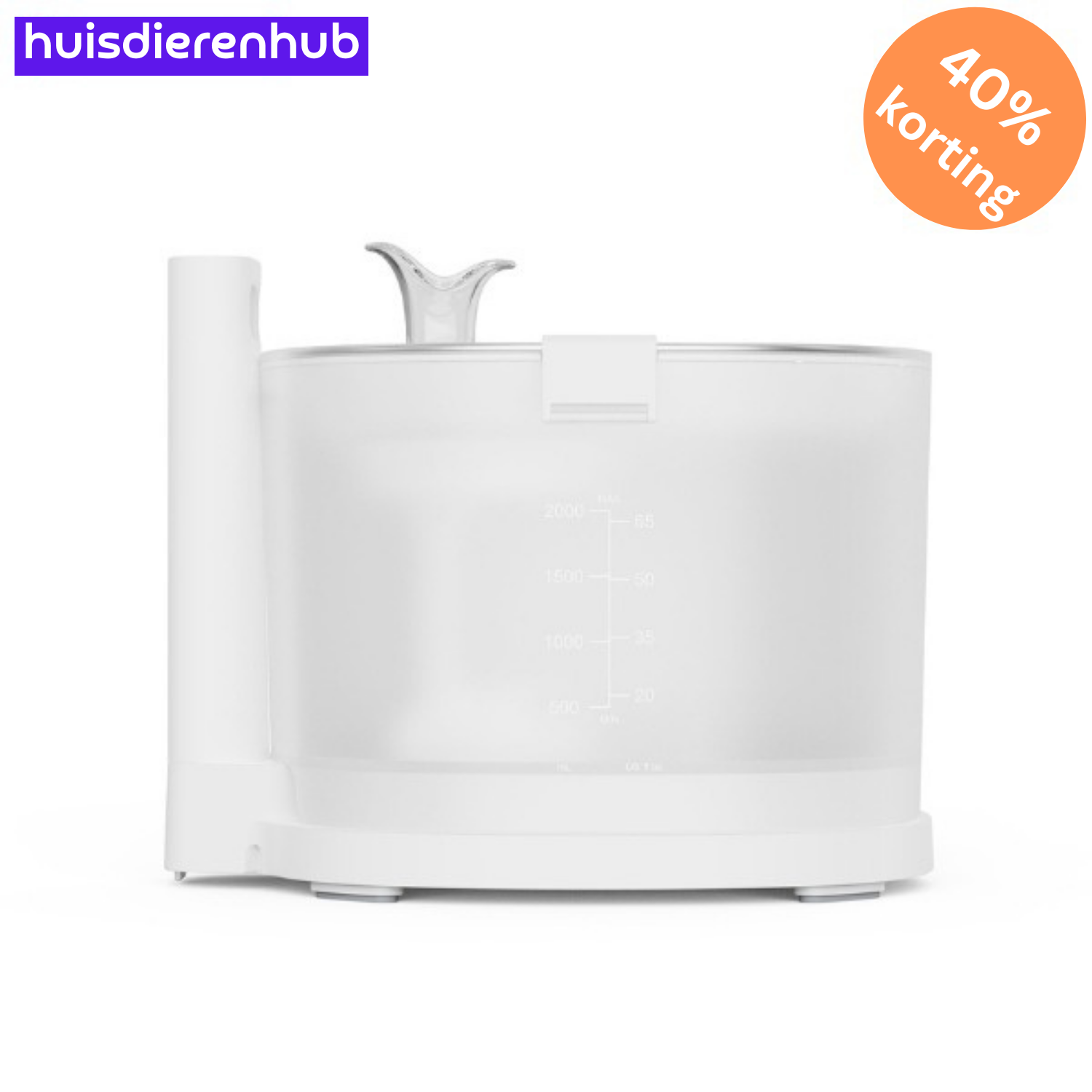 PurrFlow™ | Moderne kattenwaterdispenser met meerlaagse filtratie