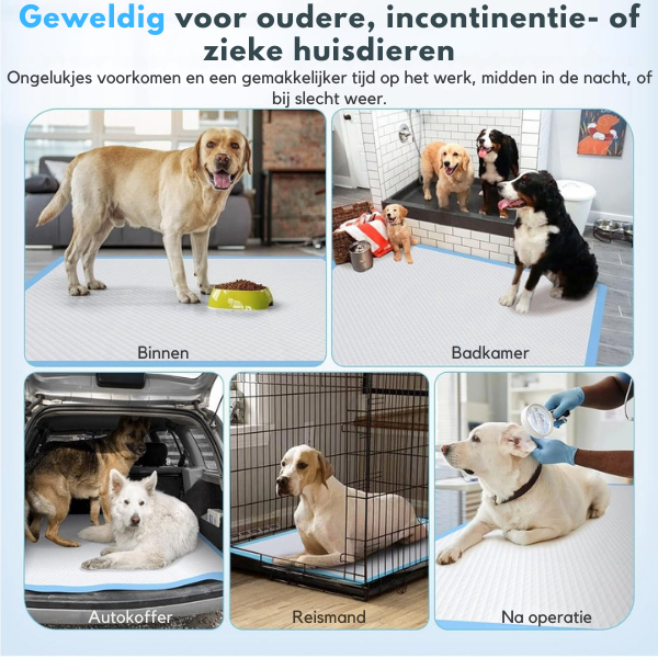 PottyMat™ | Houd je huis schoon, dag én nacht!