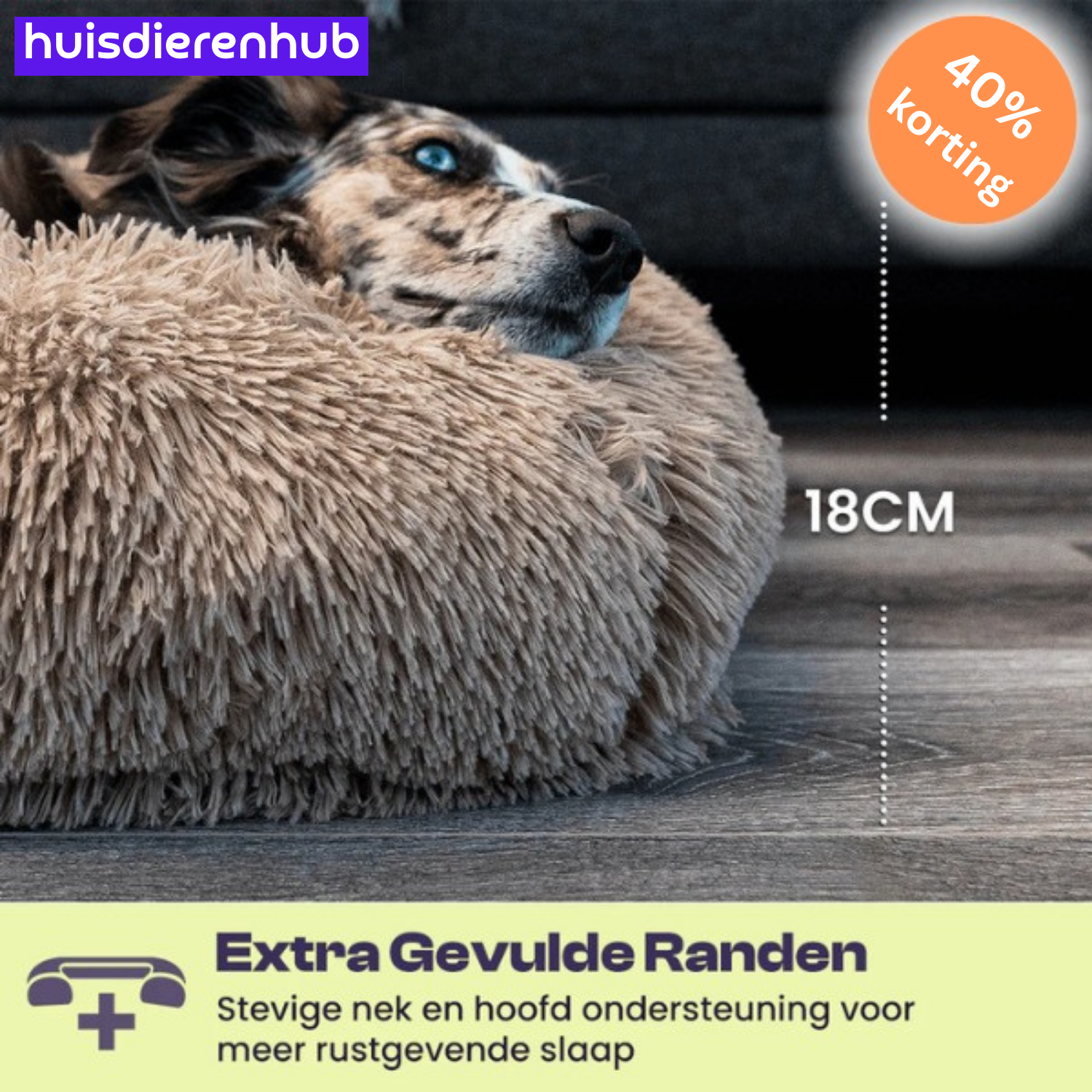 PawPad™ | Orthopedisch Kussen Hondenbed voor Pijnvrije Ontspanning