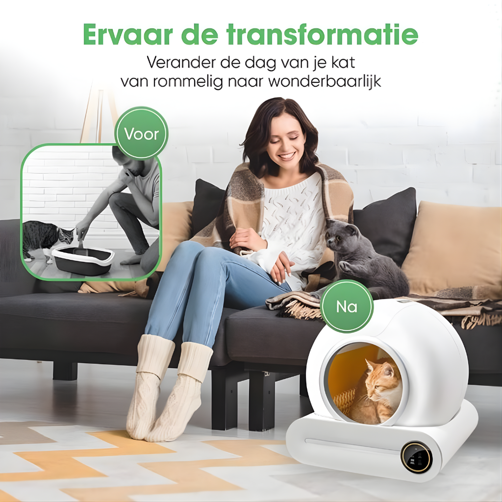 CleanPaws | Automatische Kattenbak