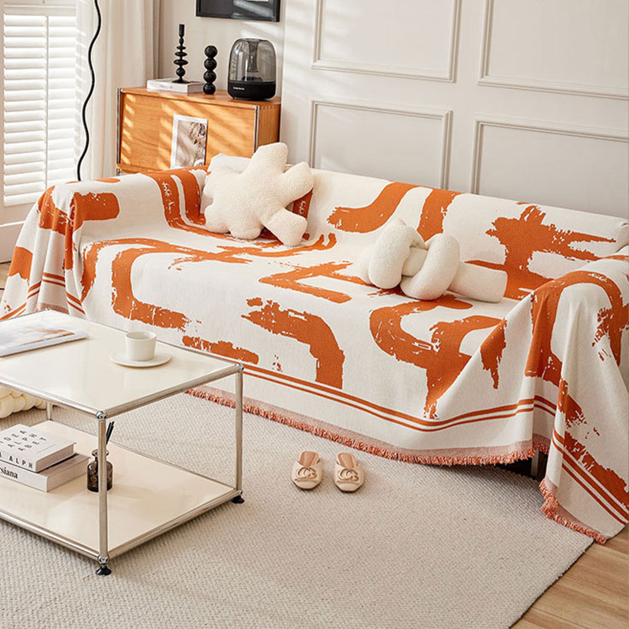 ZenFur™ | Minimalistische Monochrome Bankhoes